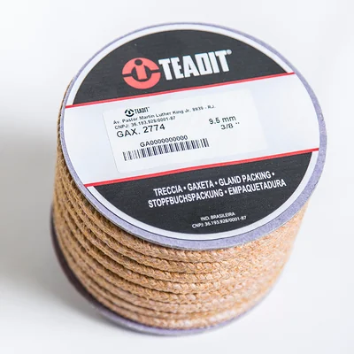 GAXETA TEADIT 2774 - Fibra Fenólica com PTFE