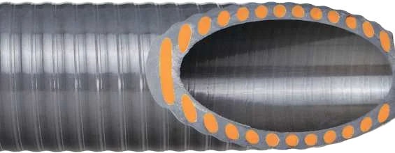 KCL Cinza Escuro c/ Espiral Laranja