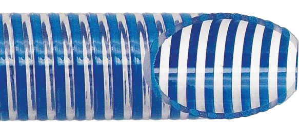 KM-L Transparente c/ Espiral Azul