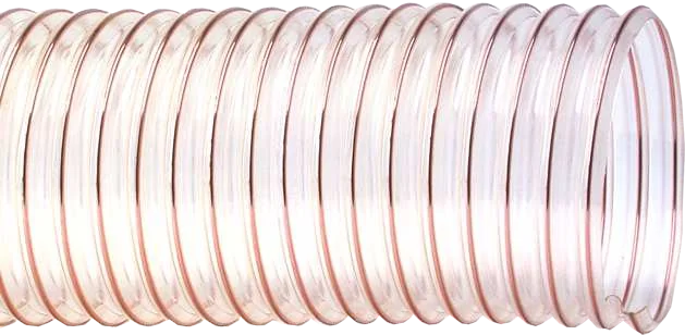 KPU-C-HD Poliuretano Transparente c/ Espiral em Aço Cobreado - Reforçada