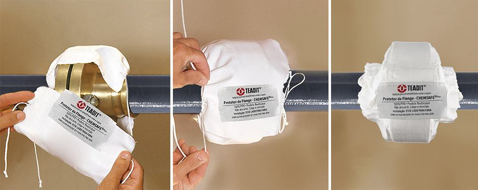 Protetor de flanges chemsafe® premium
