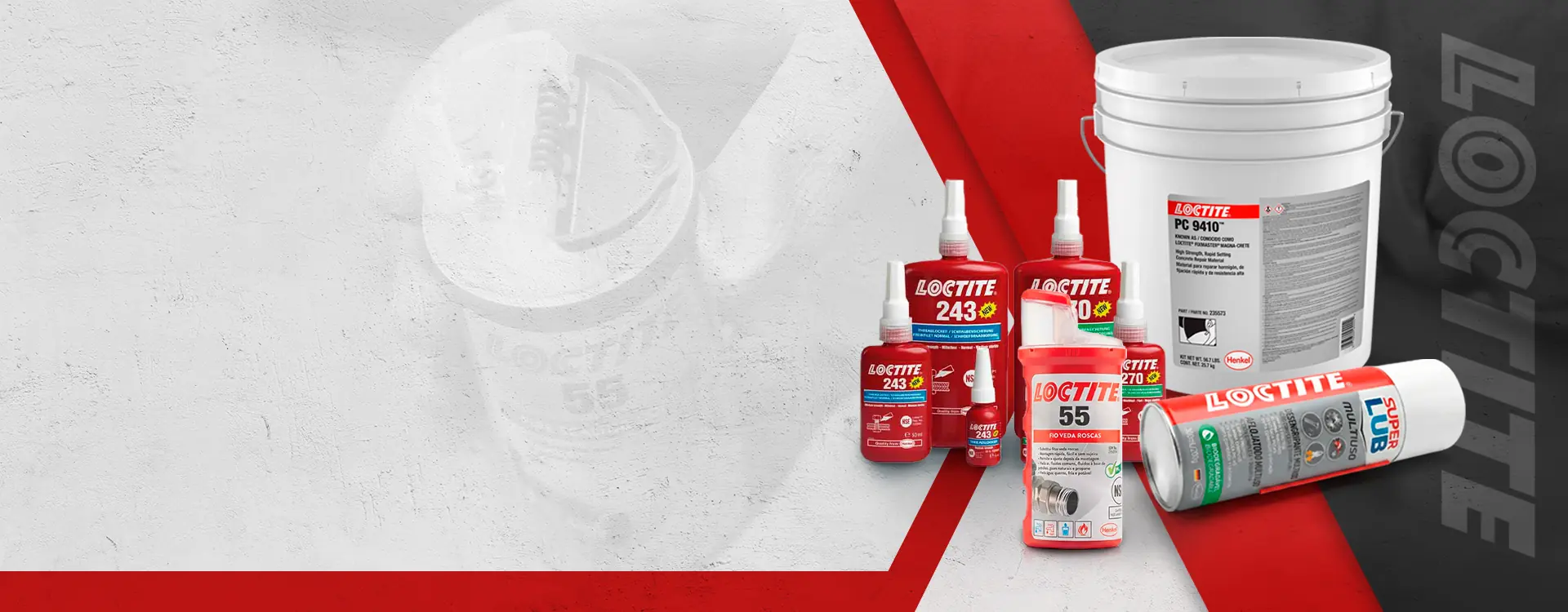 Fixação industrial com tecnologia Loctite