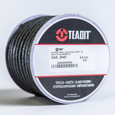 GAXETA TEADIT 2043 - Fios Aramida com PTFE e Grafite